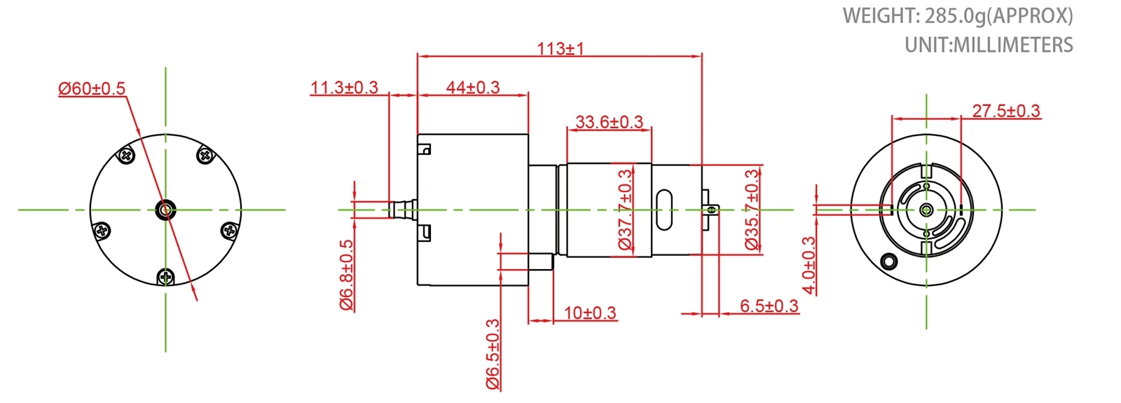 Vacuum Pump for Beauty Device Suction Vacuum Pump for Beauty Device Suction